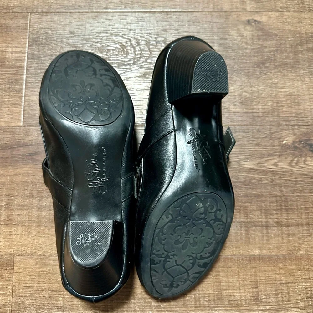 Life Stride Rozz Black Mary Jane Heels - Picture 3 of 5